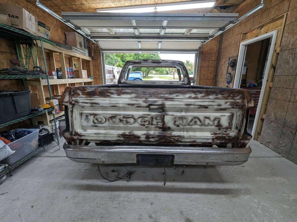 Tamco Paint Volkswagen Harvest Moon Beige on Dodge Ram