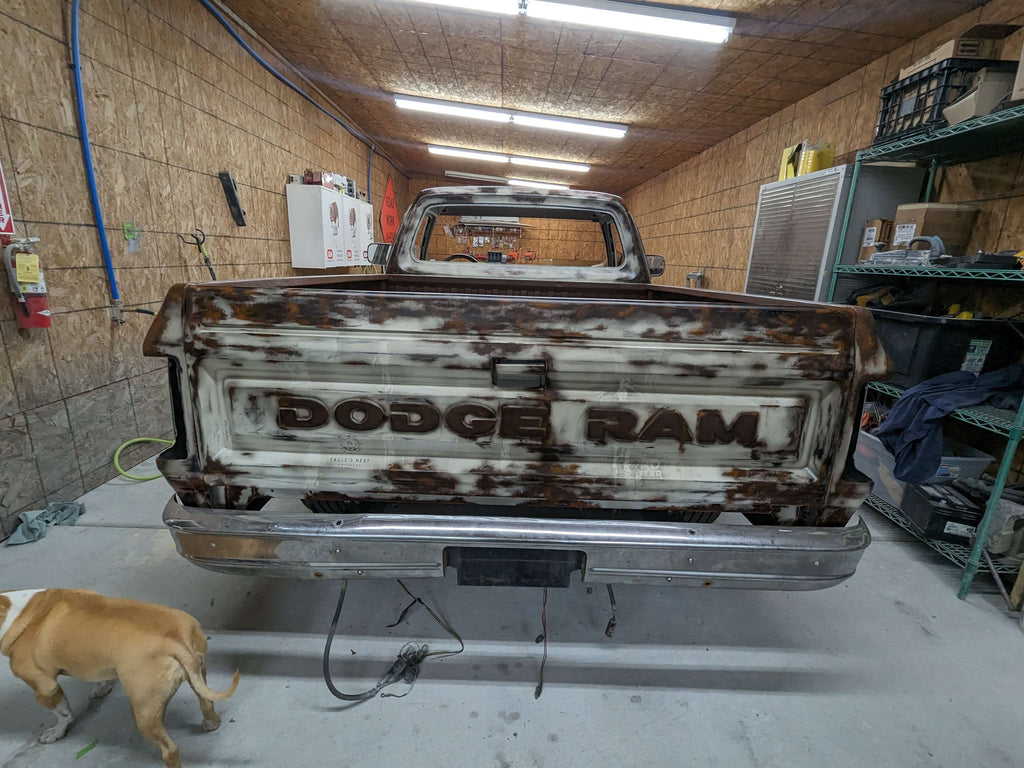 Tamco Paint Volkswagen Harvest Moon Beige on Dodge Ram