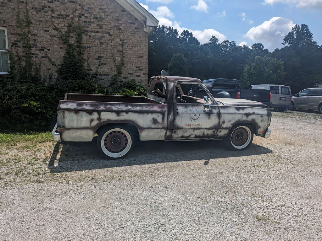 Tamco Paint Volkswagen Harvest Moon Beige on Dodge Ram