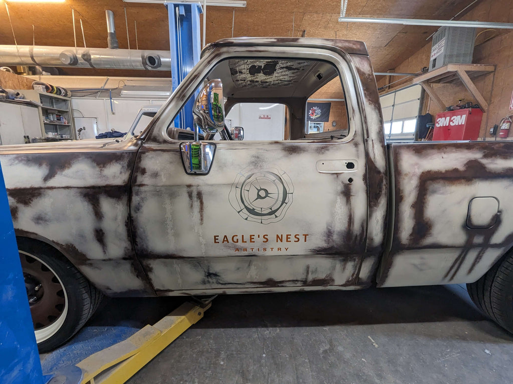 Tamco Paint Volkswagen Harvest Moon Beige on Dodge Ram