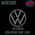 Tamco Paint Volkswagen Ice Green Code LA6E OEM Basecoat