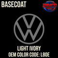 Tamco Paint Volkswagen Light Ivory Code L80E Basecoat