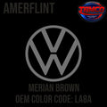 Tamco Paint Volkswagen Merian Brown Code LA8A  OEM  Amerflint II Series Single Stage