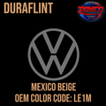 Tamco Paint Volkswagen Mexico Beige Code LE1M OEM Duraflint Series Single Stage