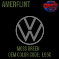 Tamco Paint Volkswagen Moss Green Code L95C   OEM Amerflint II Series Single Stage