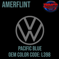 Tamco Paint Volkswagen Pacific Blue Code  L398 OEM Amerflint II Series Single Stage