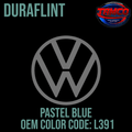 Volkswagen Pastel Blue | L391 | OEM DuraFlint Series Single Stage