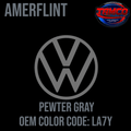 Tamco Paint Volkswagen Pewter Gray Code LA7Y OEM  Amerflint II Series Single Stage