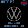 Tamco Paint Volkswagen Regatta Blue Code LB5Y OEM Amerflint