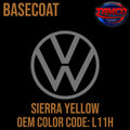 Tamco Paint Volkswagen Sierra Yellow Code L11H OEM Basecoat