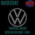 Tamco Paint Volkswagen Tropical Green Code  L60A  OEM Basecoat