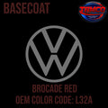 Tamco Paint Volkswagen Brocade Red Code L32A / H7 OEM Basecoat