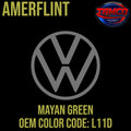 Tamco Paint Volkswagen Mayan Green Code L11D OEM Amerflint II Series Single Stage