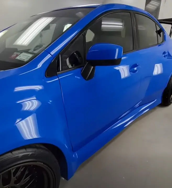 Tamco Paint Toyota Voodoo Blue on Subaru WRX