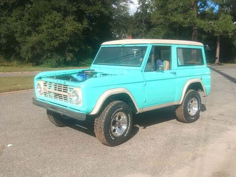 Tamco Paint  Wintergreen Pearl 1973 Ford Bronco
