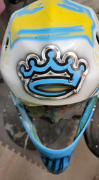 Tamco Paint Yellow Sunrise on Motorcycle Helmet