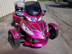 Tamco Paint You Cant Sit With Us Pink on Can-Am Spyder 