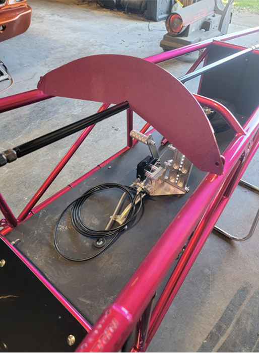 Tamco Paint You Cant Sit With Us Pink on 2002 Miller 4 Link Dragster