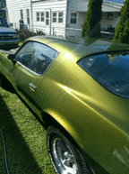 Tamco Paint Yuengling Green in 1972 Camaro