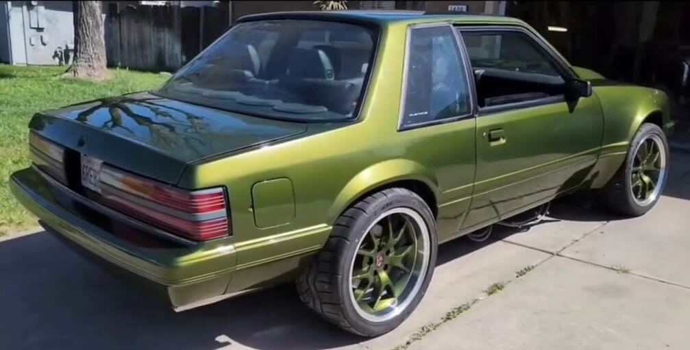 Yuengling Green Ford Mustang