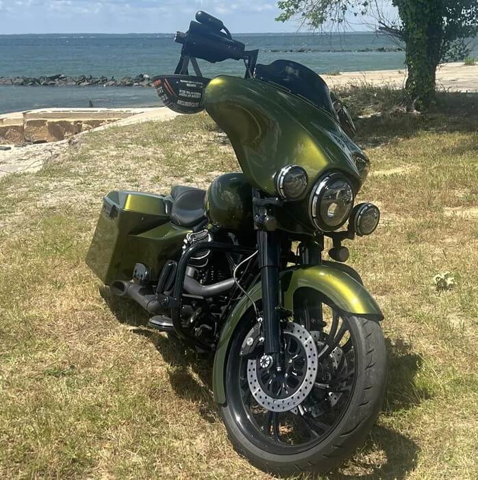Yuengling Green Harley Davidson