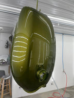 Tamco Paint Yuenling Green on Motorcycle Fuel Tank