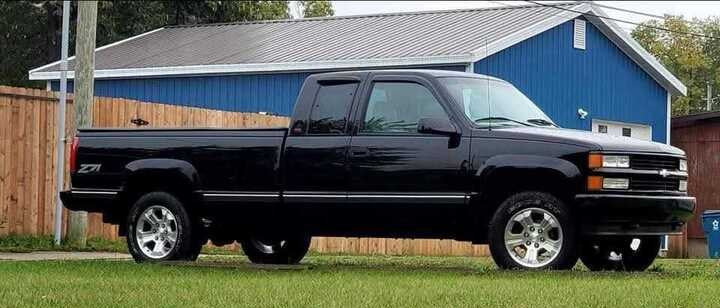 TAMCO PAINT MURDERED OUT BLACK SILVERADO