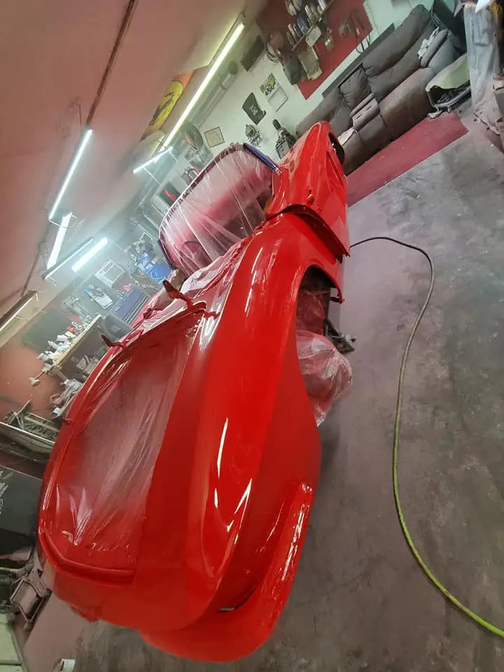 Tamco Paint Basecoat Factory Packs (HB9902 Bright Red) on 1962 Chevrolet Corvette