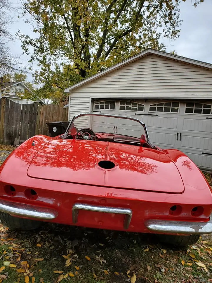 Tamco Paint Basecoat Factory Packs (HB9902 Bright Red) on 1962 Chevrolet Corvette