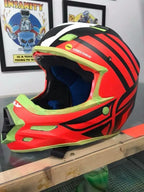 Tamco Paint HC7677 Hi-Impact Clearcoat Kit on Custom Helmet