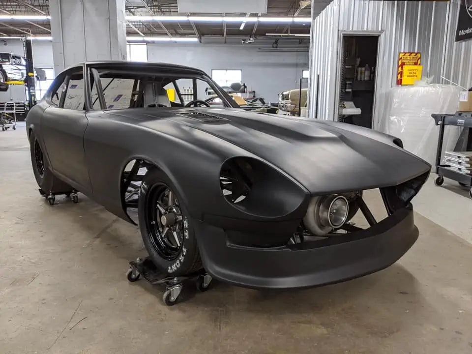 Tamco Paint HP5311 Black DTM (Direct to Metal) Primer Kit on Datsun 280Z