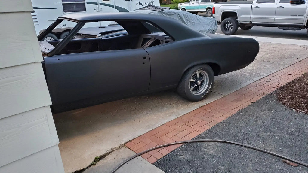 Tamco Paint HP5311 Black DTM (Direct to Metal) Primer Kit on Pontiac GTO