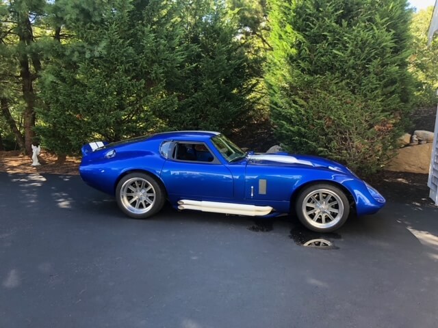 Velocity Blue Satin OEM Basecoat 1965 Shelby Daytona Coupe