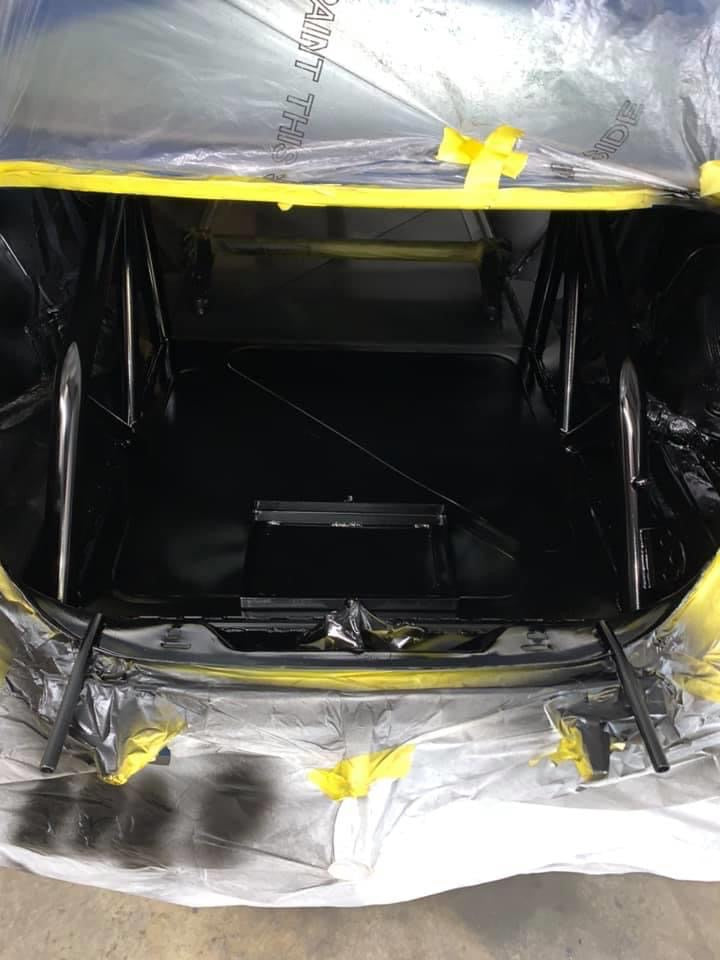 Underhood Satin Black Single Stage Kit