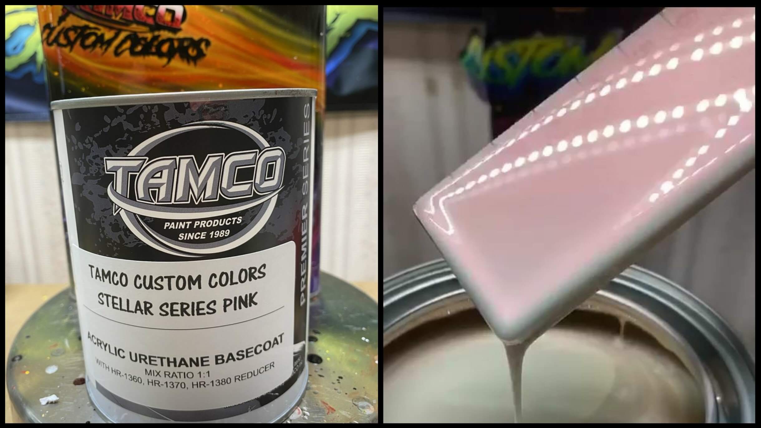  Tamco Paint Stellar Pink Custom Color Basecoat