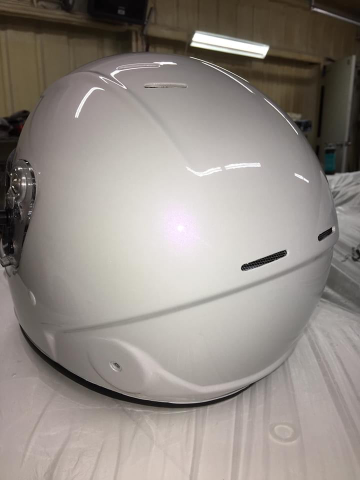 Tamco Paint Helmet Blizzard of Ozz Red Pearl 
