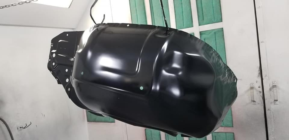 Underhood Satin Black Single Stage Kit