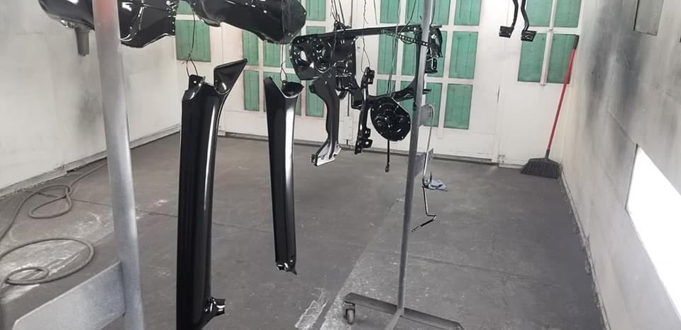 Underhood Satin Black Single Stage Kit