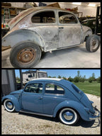 Volkswagen Capri Blue Car