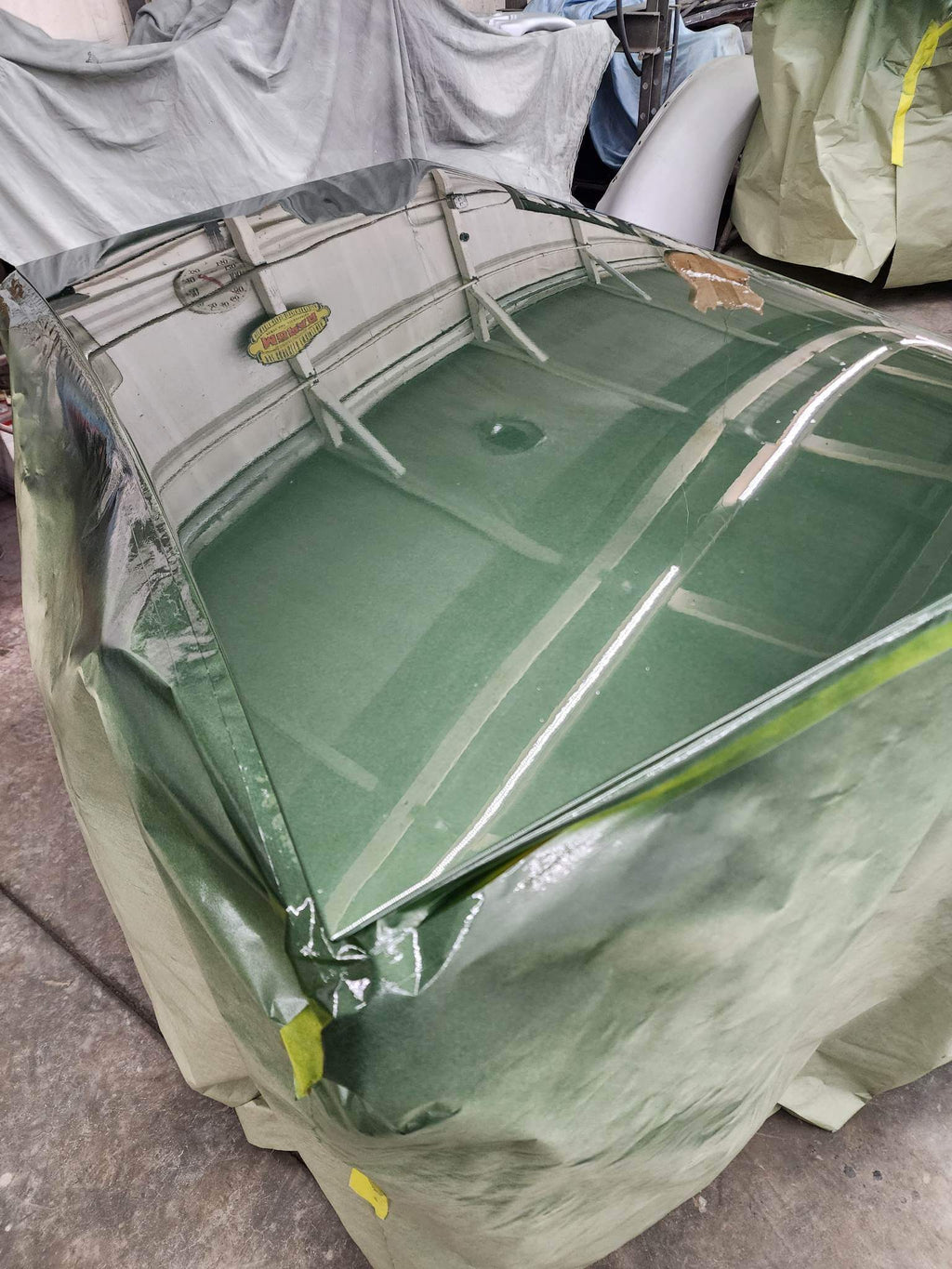 GM Forest Green Car Part