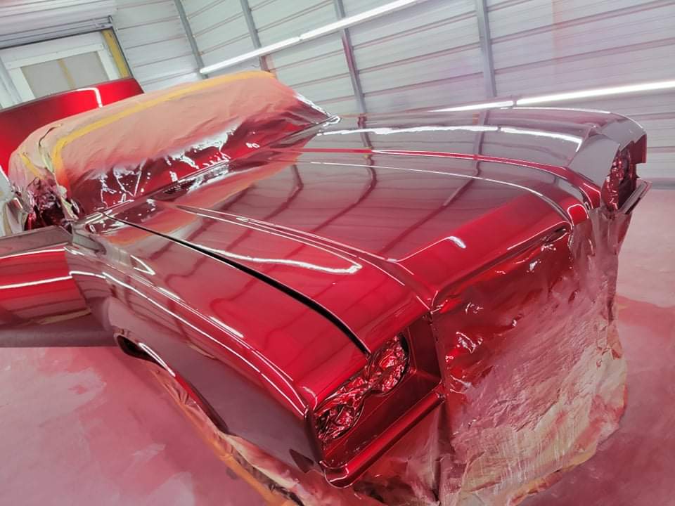 Tamco Paint Car Parts OG Red