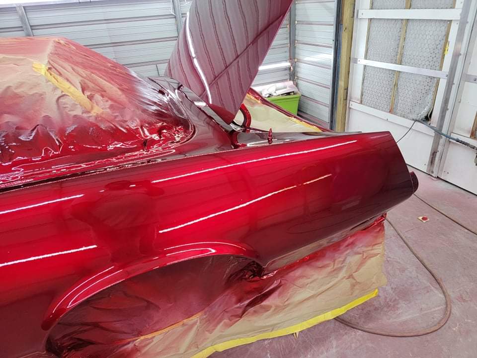 Tamco Paint Car Parts OG Red