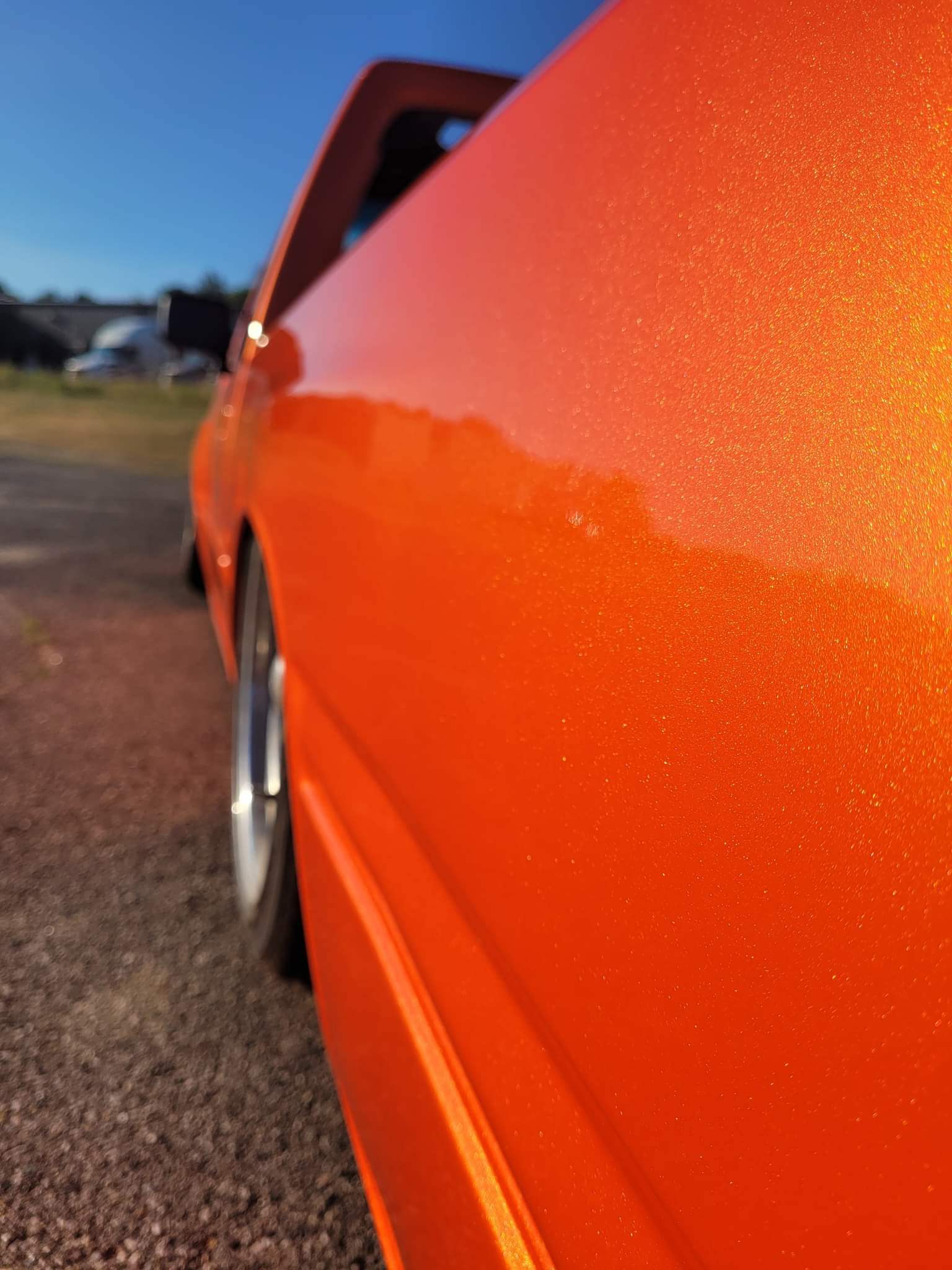 Tamoc paint Isuzu 1994  D-MAX Orange You Mini