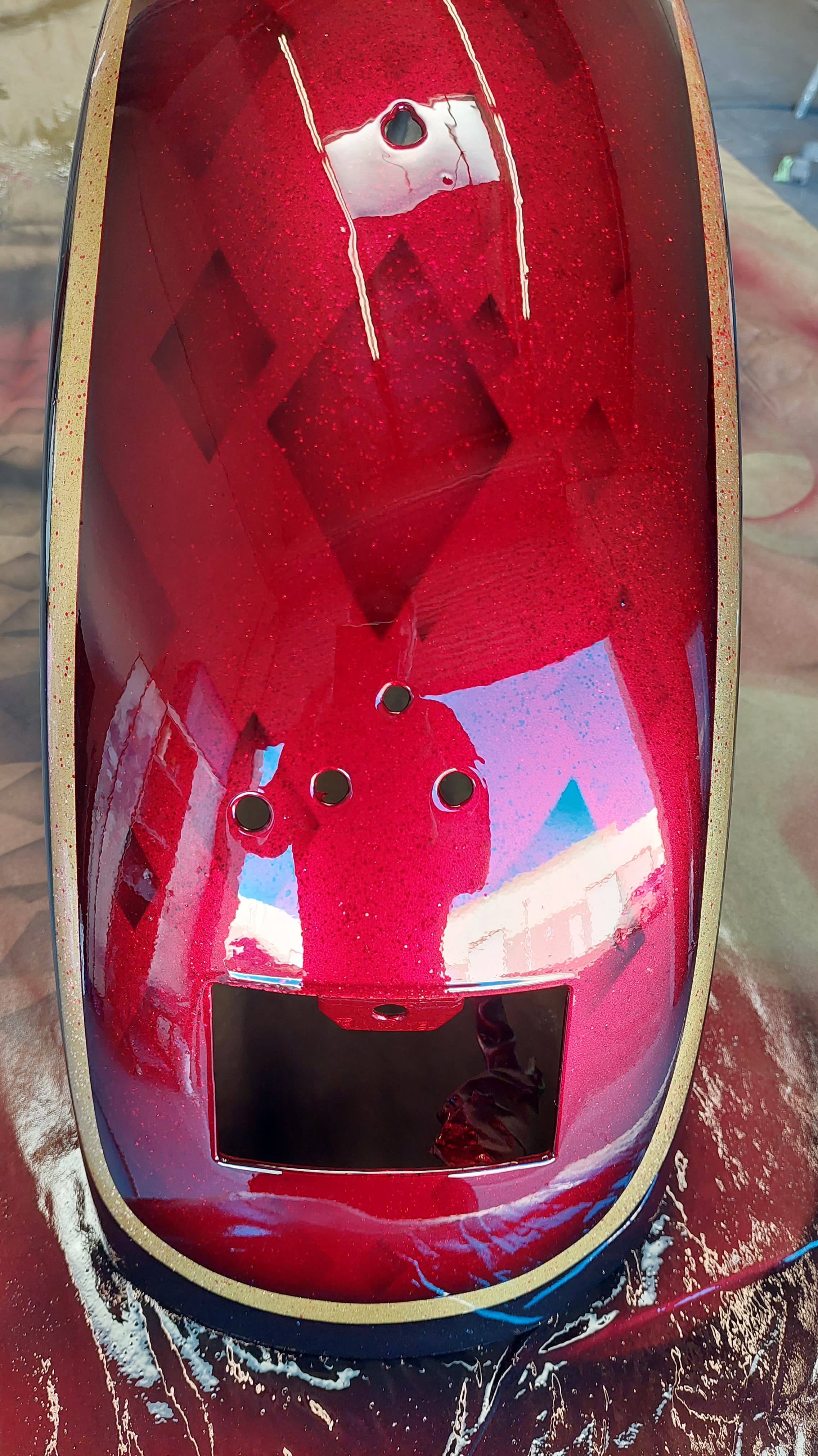 Tamco Paint Motor Cycle OG Red