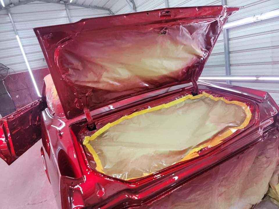 Tamco Paint Car Parts OG Red