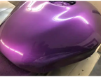 Tamco Paint Stellar Violet in Motorcycle Gas Tank