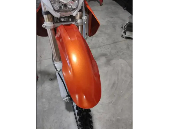 Tamco Paint Tiger Orange in Honda CRF450X dirt bike