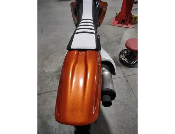 Tamco Paint Tiger Orange in Honda CRF450X dirt bike